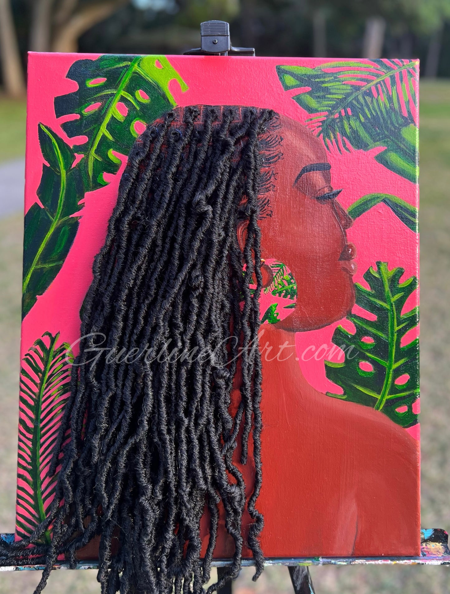 3D hair art