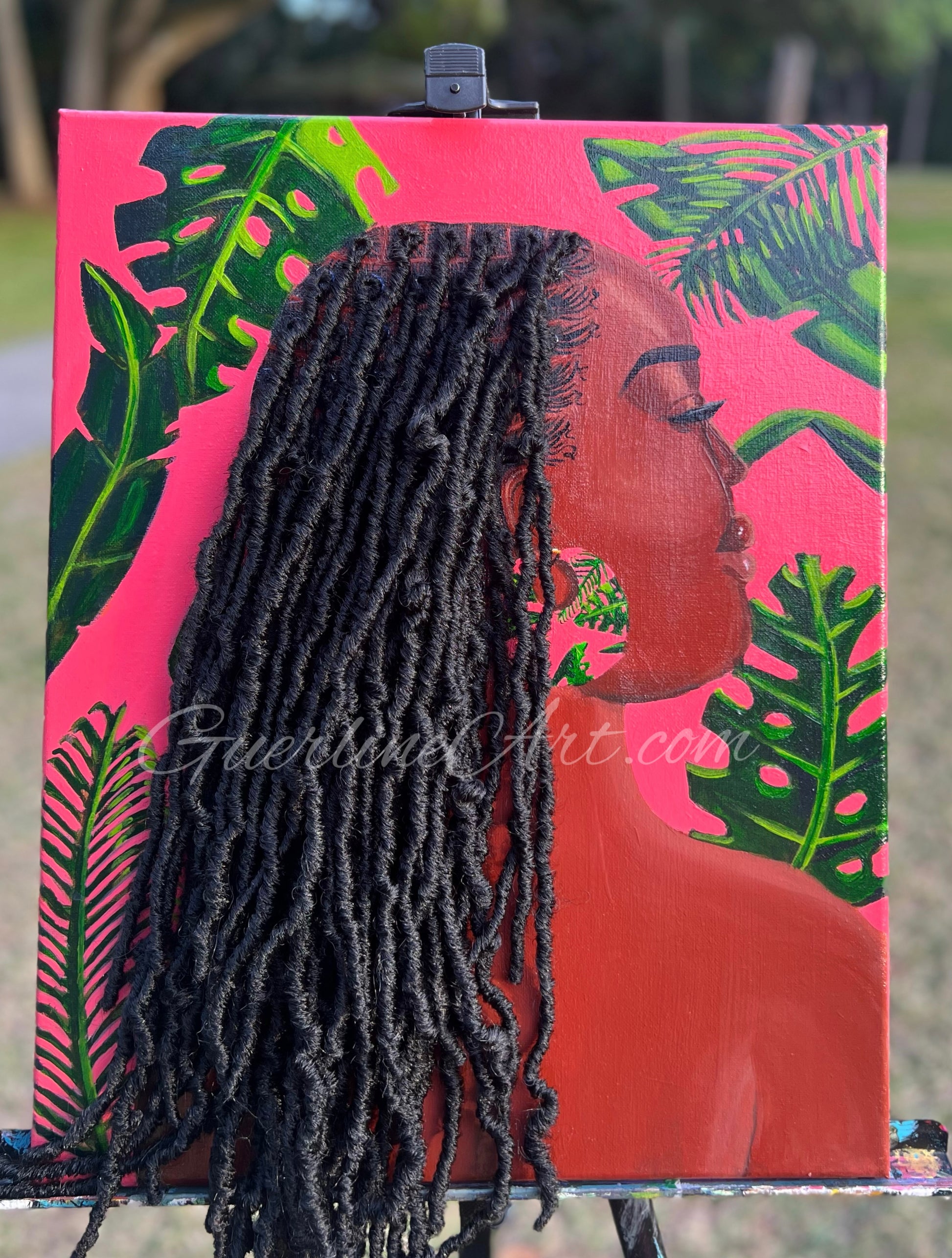 3D hair art