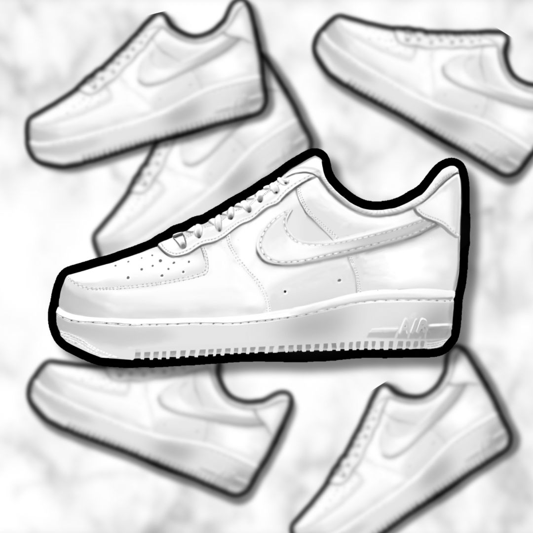 Air Force 1 Sticker