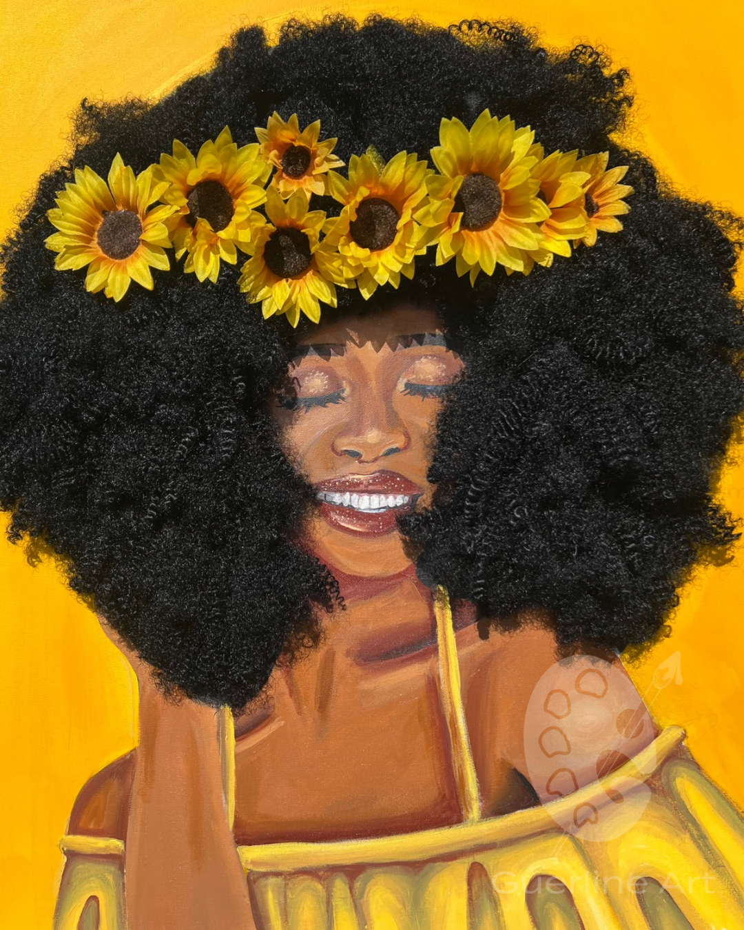Sol Crown Art Print (2D)