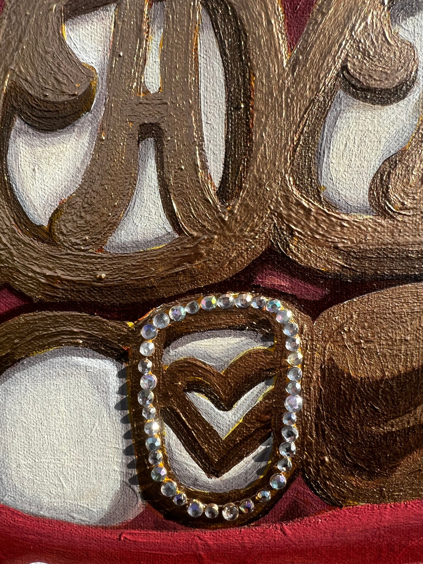 Gems | Gold Grillz Painting | Grillz Art