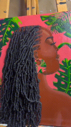 Tropical Bliss | 3D Hair Art