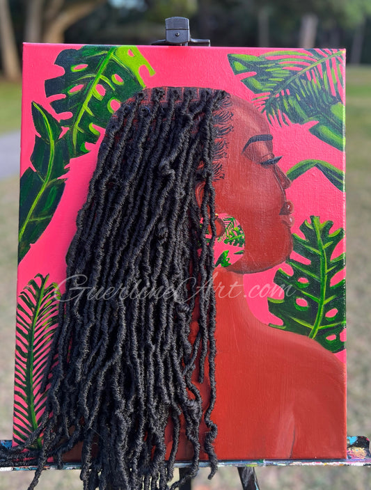 3D hair art