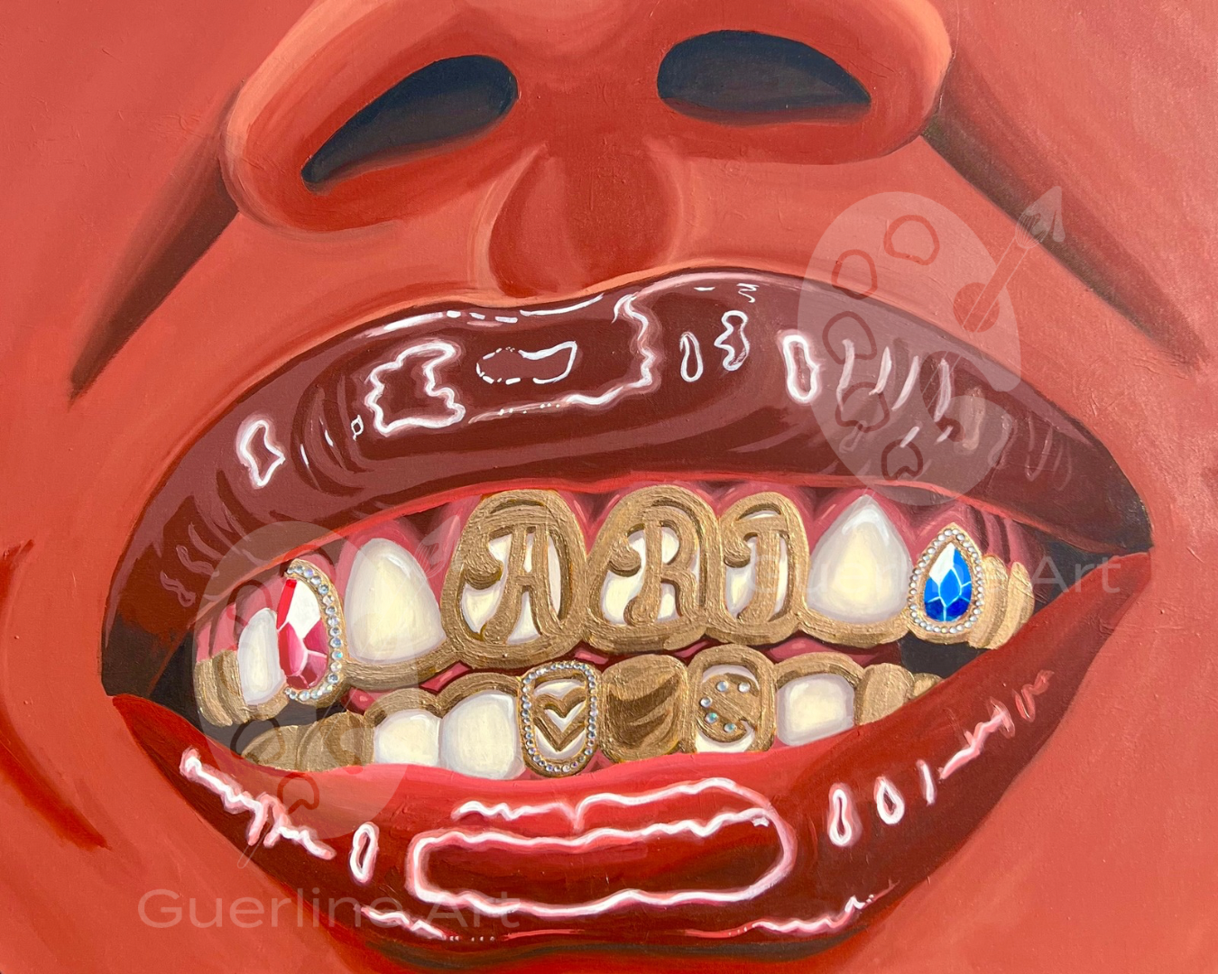 Grillz Art, Grillz painting