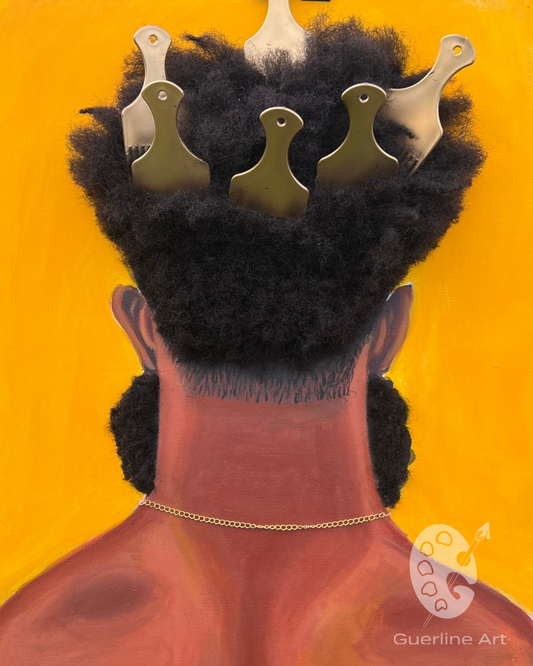 "His Crown" 2D Art Print