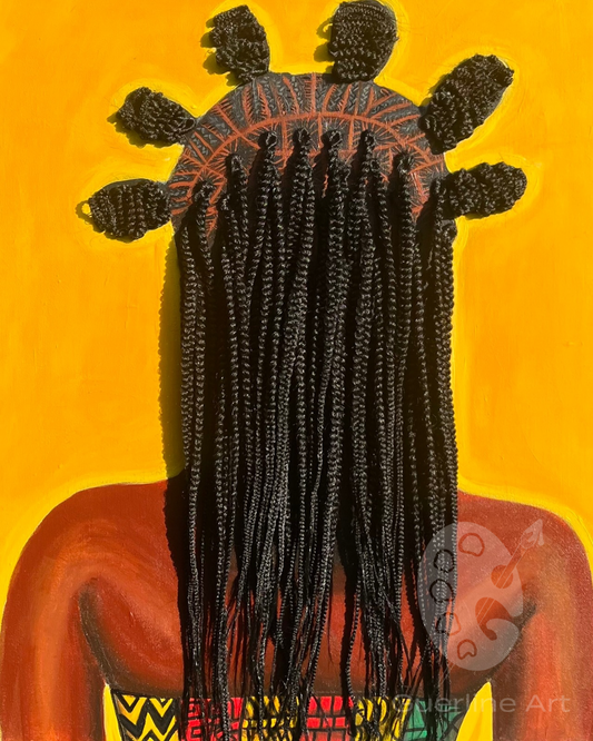 "Poised With Purpose" 2D Art Print