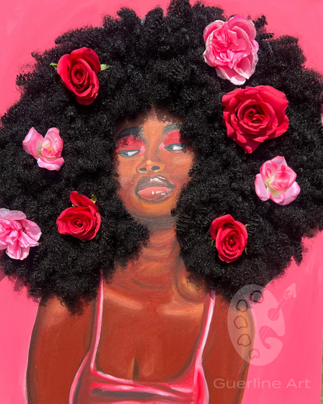 "Rose Above It" 2D Art Print