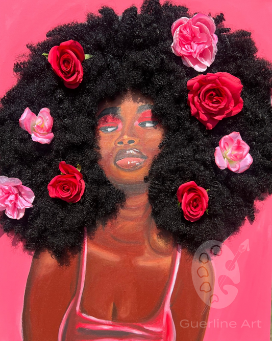 "Rose Above It" 2D Art Print